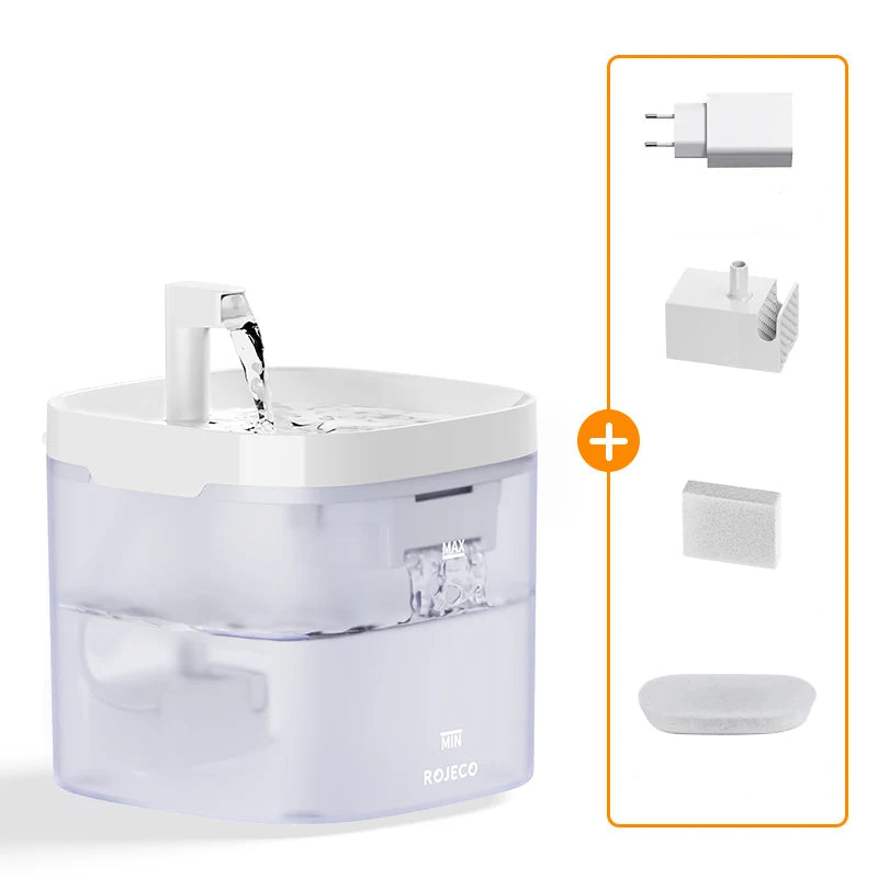 Intelligenter Katzentrinkbrunnen, automatischer Wasserspender für Haustiere