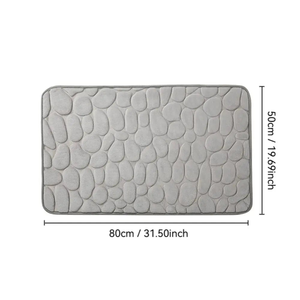 Memory Foam geprägter Samtteppich Badezimmer Wohnzimmer