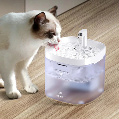 Intelligenter Katzentrinkbrunnen, automatischer Wasserspender für Haustiere
